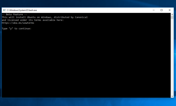 Bash on Ubuntu on Windows (Bild: Screenshot Golem.de)
